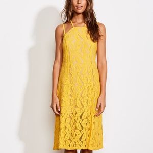 Ali & Jay Plantain Lace Halter Dress Sz S